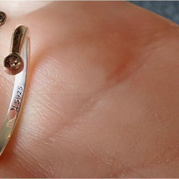 925 Sterling Silver Mermaid Ring - Picture 4 of 6